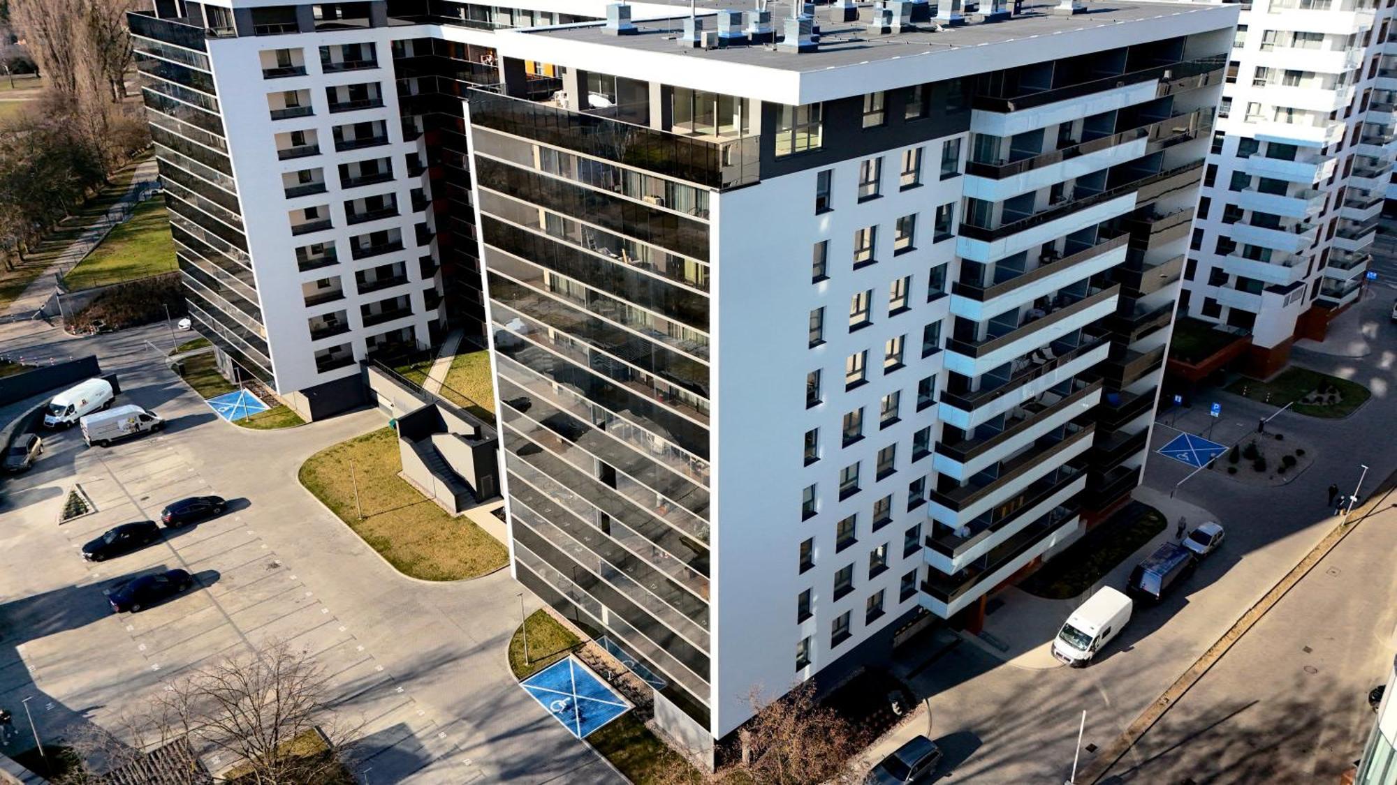 Modern Sky Apartments Белосток Экстерьер фото